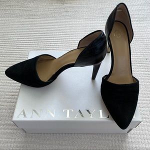 Jamie D’Orsay Suede & Leather Heels - 7.5